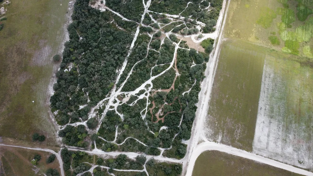 Myakka Property Landing Clearing Job Evaluation with Drone